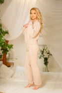 Bluza Damska Model Fogo bawełna Beige - Kalimo Kalimo